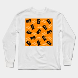 Love At First Bite Halloween Pattern Long Sleeve T-Shirt